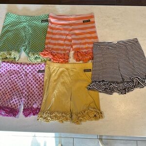 Matilda Jane Ruffle Bloomer Shorts Sz 8